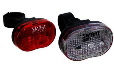 Smart LED 2F 1D and 3F 3D Bike Light Set